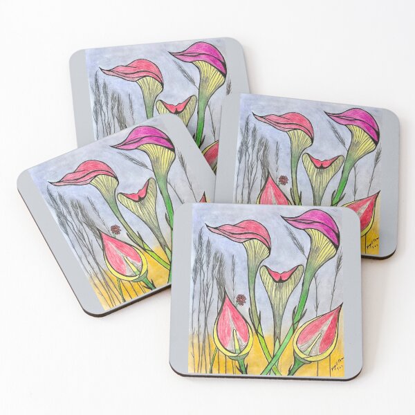 Artikelvorschau, Calla-Lilie in Bleistift entworfen und verkauft von Haxson37art.