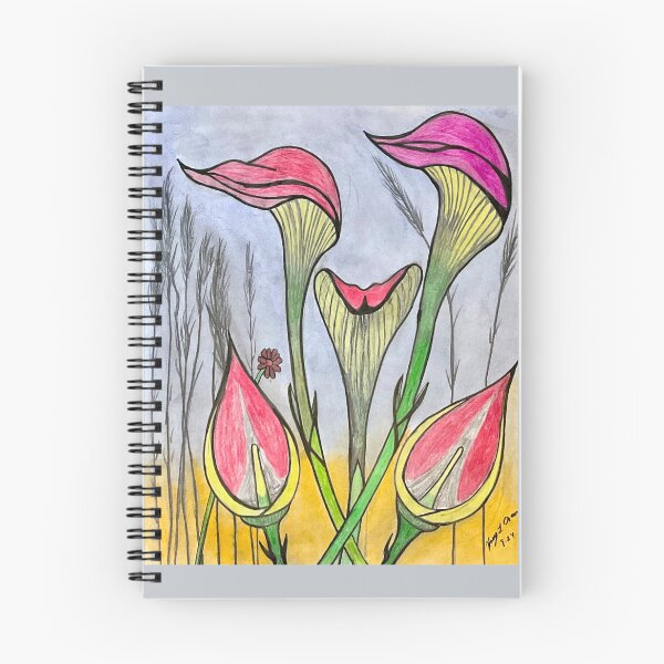 Item preview, Calla Lilly in pencil designed and sold by Haxson37art.
