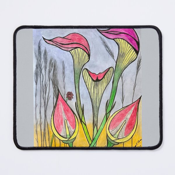 Item preview, Calla Lilly in pencil designed and sold by Haxson37art.