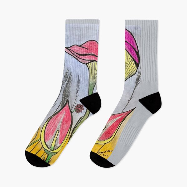 Item preview, Calla Lilly in pencil designed and sold by Haxson37art.