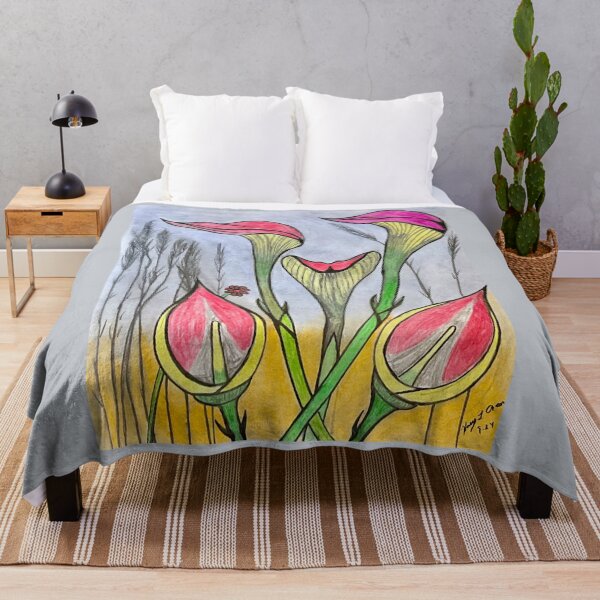 Item preview, Calla Lilly in pencil designed and sold by Haxson37art.