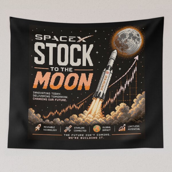Item preview, SPCX Investor | SpaceX IPO Speculation Stock Market Design designed and sold by TEEJAMBOREE.