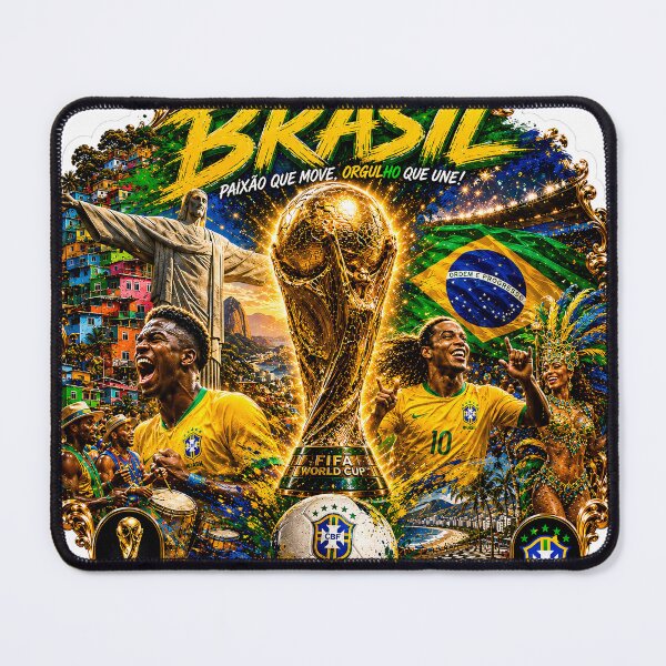 Item preview, Brazil World Cup 2026 Sticker – Brazilian Football Passion, FIFA Trophy, Rio de Janeiro & Samba Celebration designed and sold by NorthernDk_art .