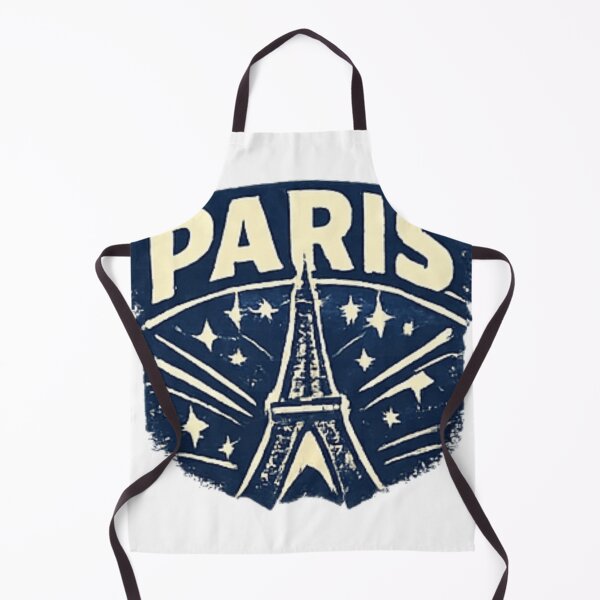 Item preview, Paris Eiffel Tower Starry Night Vintage Badge designed and sold by PACS0011.
