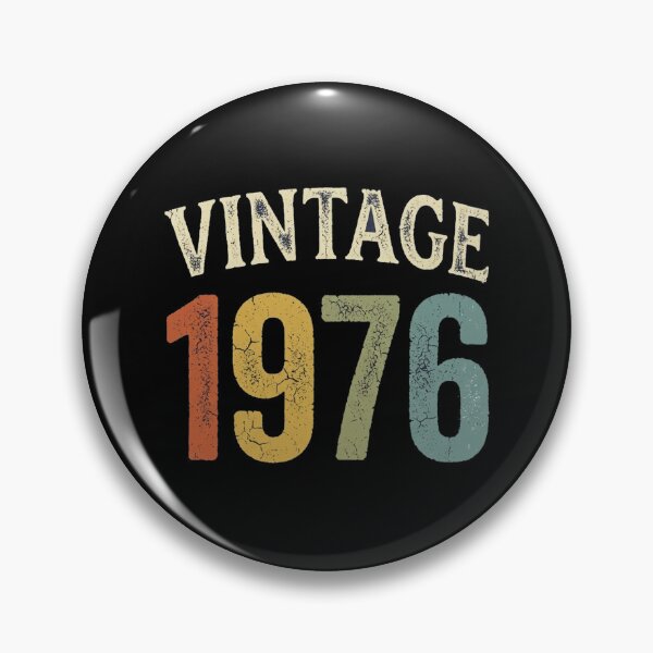 Item preview, Vintage 1976 Retro Birthday Design | Aged to Perfection designed and sold by SOUFIANE1991.