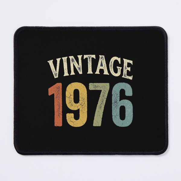 Item preview, Vintage 1976 Retro Birthday Design | Aged to Perfection designed and sold by SOUFIANE1991.