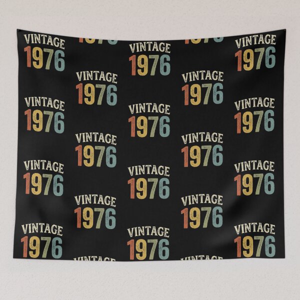 Item preview, Vintage 1976 Retro Birthday Design | Aged to Perfection designed and sold by SOUFIANE1991.
