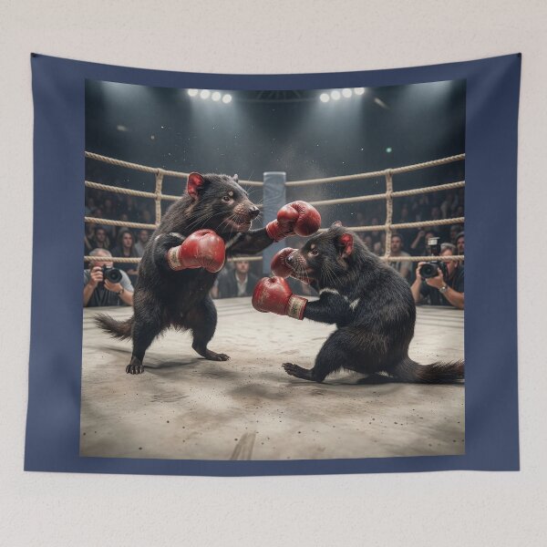 Item preview, Tasmanian Devil Slips a Punch designed and sold by Tridentulus.
