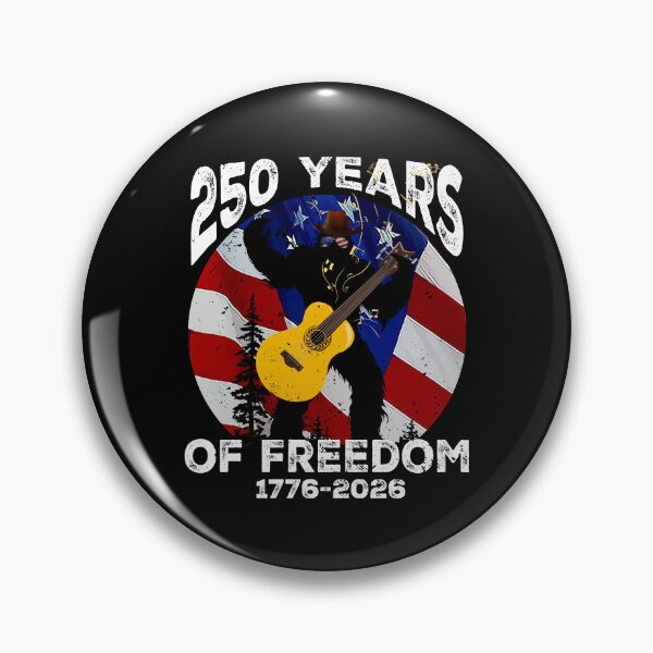 Item preview, Bigfoot Patriotic 250 Years Freedom USA Flag Music Lover designed and sold by SecretDicer.