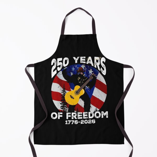 Item preview, Bigfoot Patriotic 250 Years Freedom USA Flag Music Lover designed and sold by SecretDicer.