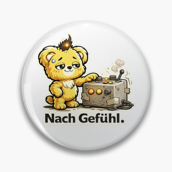Item preview, Nach Gefühl Technician Humor Design designed and sold by WattSarkasmus.