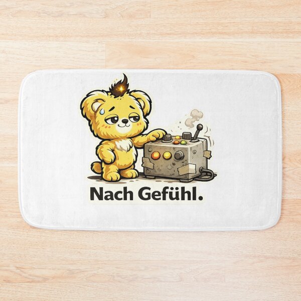 Item preview, Nach Gefühl Technician Humor Design designed and sold by WattSarkasmus.
