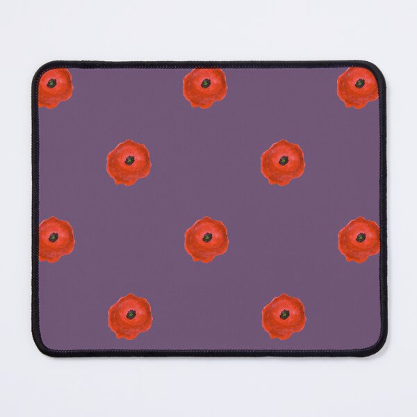 Item preview, Watercolor Red Poppy Floral Pattern designed and sold by Farnwirbel – Art.