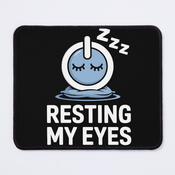Item preview, Resting My Eyes Sleepy Power Nap designed and sold by MooonTees.