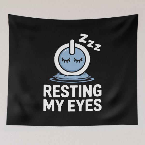 Item preview, Resting My Eyes Sleepy Power Nap designed and sold by MooonTees.
