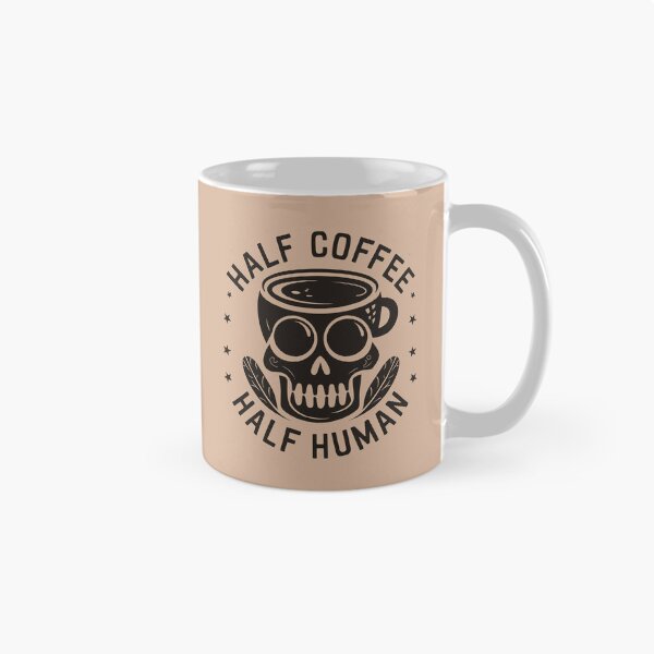 Item preview, Coffee Humor - Skull & Coffee Lover designed and sold by Kaurisdigital.