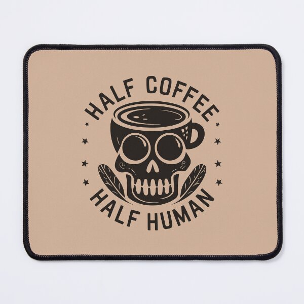 Item preview, Coffee Humor - Skull & Coffee Lover designed and sold by Kaurisdigital.