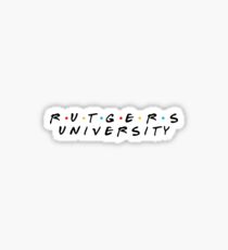 Rutgers University Friends Sticker