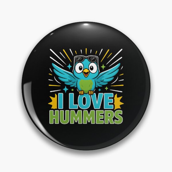 Item preview, I Love Hummers Vintage Hummingbird for Colibri Enthusiasts designed and sold by Redgiant87x.
