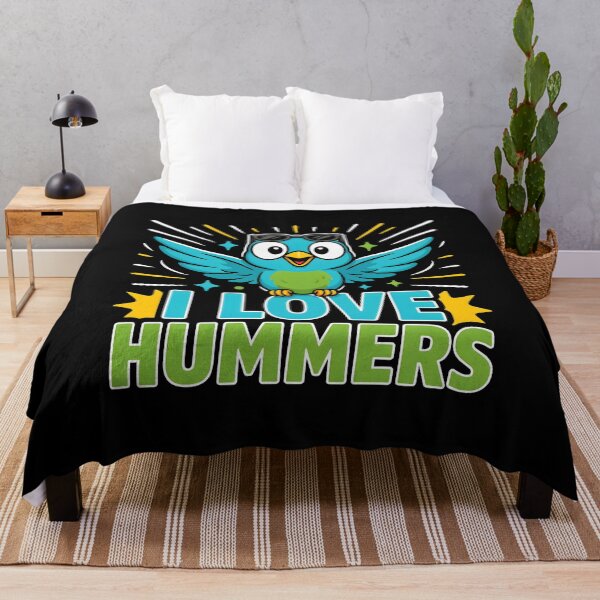 Item preview, I Love Hummers Vintage Hummingbird for Colibri Enthusiasts designed and sold by Redgiant87x.