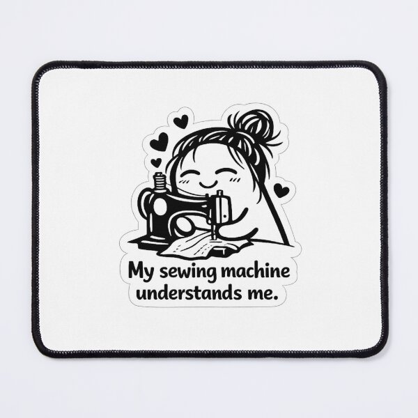 Item preview, Sewing Best Friend – Funny Seamstress Sewing Machine Hug Quote Design designed and sold by EverStitchStudio ★★★★★.