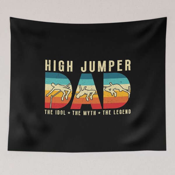 Item preview, High Jumper Dad The Idol The Myth The High Jump designed and sold by tshirtconcepts.