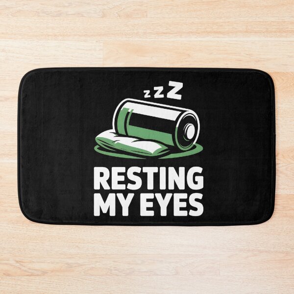Item preview, Resting My Eyes Sleepy Battery Nap designed and sold by MooonTees.