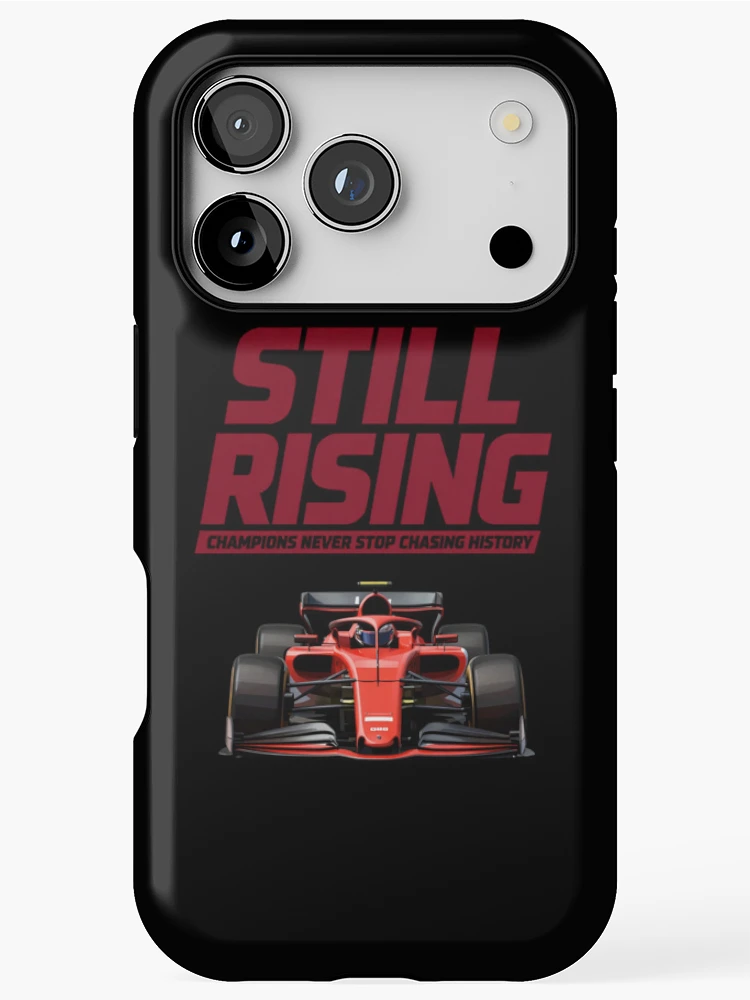 Thumbnail 1 of 4, iPhone Case, Still Rising Red Racing Machine designed and sold by Redfield Universe.