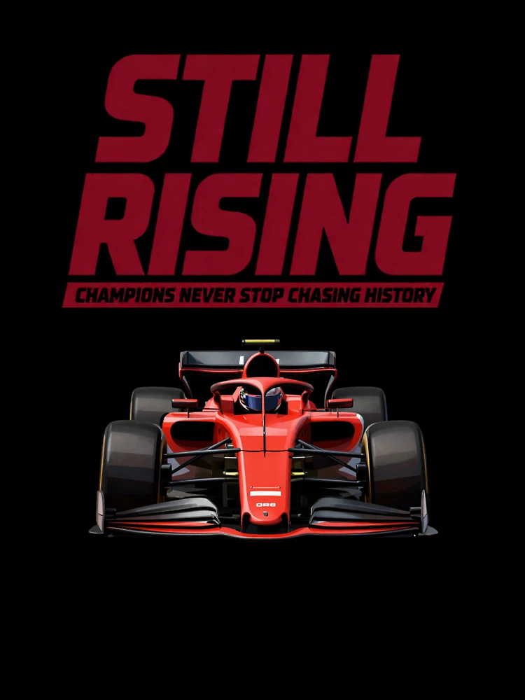 Thumbnail 7 of 7, Oversized T-Shirt, Still Rising Red Racing Machine designed and sold by Redfield Universe.