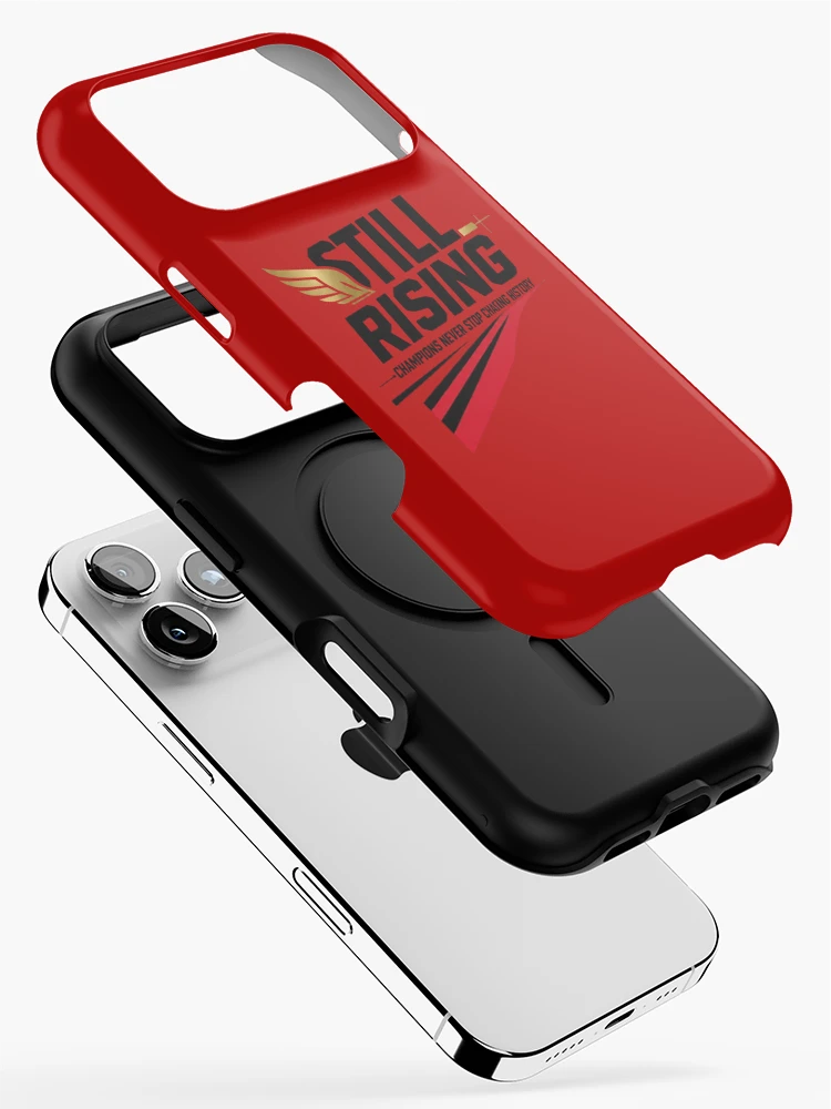 Thumbnail 2 of 4, iPhone Case, Still Rising Racing Wing Emblem designed and sold by Redfield Universe.