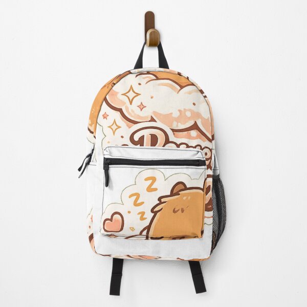 Item preview, Powered By Naps Cute Sleeping Capybara Sticker designed and sold by DealHunterx.