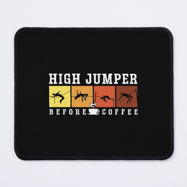 Item preview, High Jumper Before Coffee High Jump Coffee Lover designed and sold by tshirtconcepts.