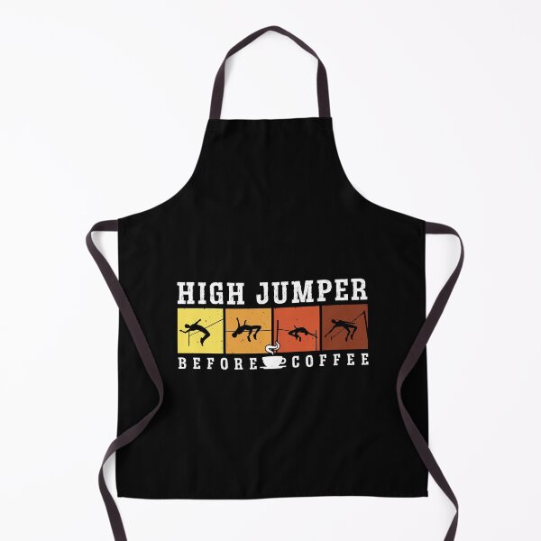Item preview, High Jumper Before Coffee High Jump Coffee Lover designed and sold by tshirtconcepts.