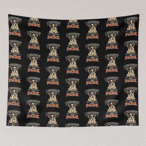 Item preview, I Thought This Was The Park Funny Dog Grooming Cartoon Puppy Design designed and sold by Rudinho102.