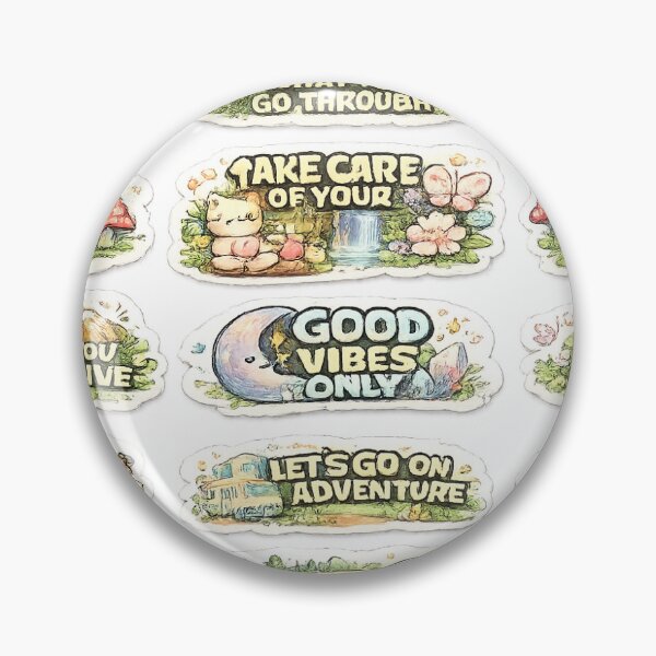 Item preview, Cute Nature Aesthetic Quote Sticker Sheet designed and sold by kumuda19.
