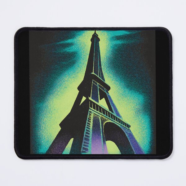 Item preview, Neon Eiffel Tower Silhouette designed and sold by ClubVacay.
