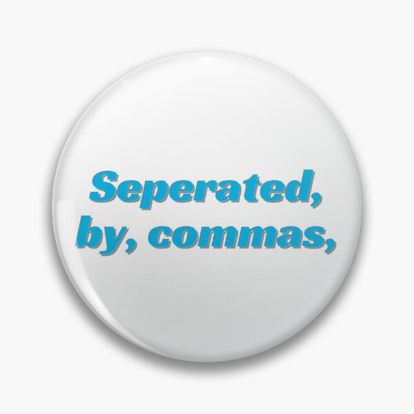 Item preview, Seperated, by, commas, designed and sold by ArtistTejal.