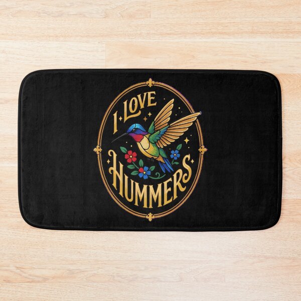 Item preview, I Love Hummers Colorful Colibri for Bird Watching Fans designed and sold by Redgiant87x.