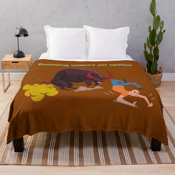 Item preview, Running Wasn't An Option Funny Bull Fart designed and sold by Justyna93.