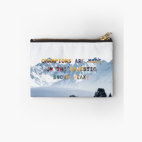 Item preview, Champions are Made on the Majestic Snowy Peaks #6 designed and sold by Holy JM Designs.