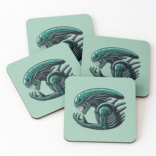 Item preview, Xenomorph Alien Sci-Fi Horror Creature designed and sold by NerdiPop.