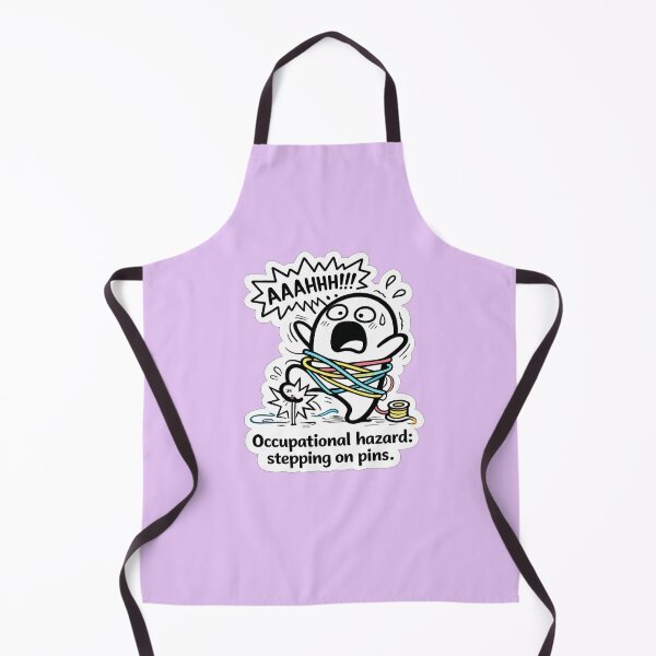 Item preview, The Pin Experience – Funny Sewing Pain Humor Flork Style Design designed and sold by EverStitchStudio ★★★★★.