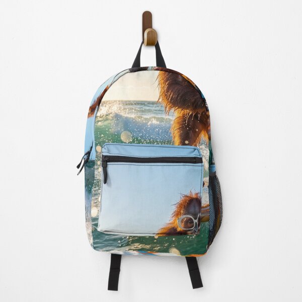 Item preview, Windsurfin' Orangutan designed and sold by Tridentulus.