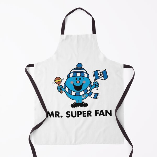 Item preview, Mr. Super Fan Character Fifa World Cup Football Soccer Character Blue Comic Book Cartoon designed and sold by SamiraArts.