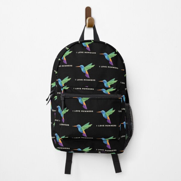 Item preview, I Love Hummers Retro Bird Lover with Hummingbird Charm designed and sold by Redgiant87x.