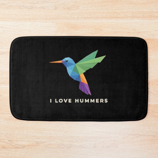 Item preview, I Love Hummers Retro Bird Lover with Hummingbird Charm designed and sold by Redgiant87x.