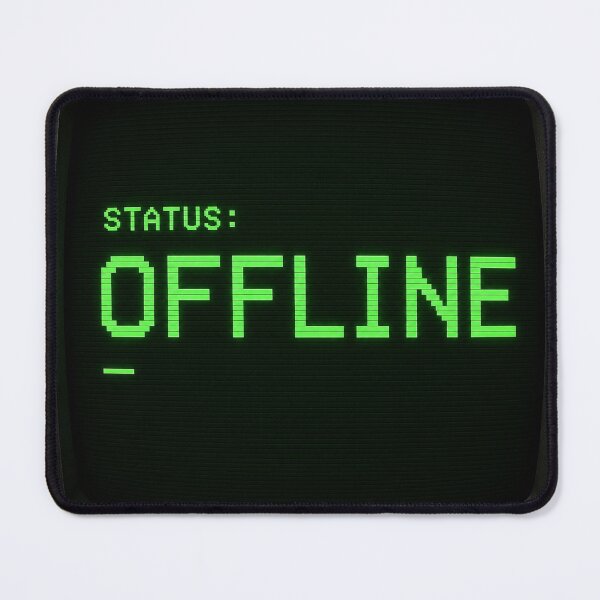 Item preview, Offline Status Retro CRT Terminal Screen designed and sold by MKDSN.