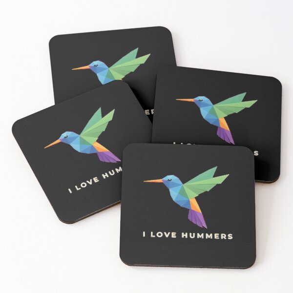 Item preview, I Love Hummers Retro Bird Lover with Hummingbird Charm designed and sold by Redgiant87x.