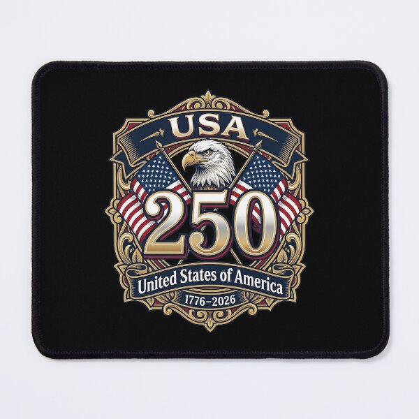 Item preview, USA 250th Anniversary Eagle Patriotic Emblem designed and sold by timizar.