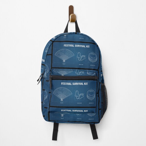 Item preview, Festival Survival Kit Blueprint Rave Essentials designed and sold by SPAZE-Typo.